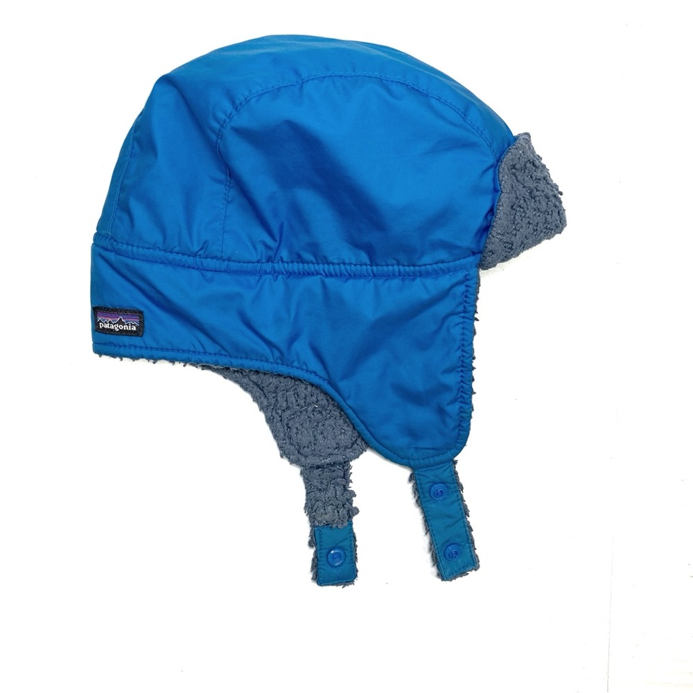 Patagonia Blue Fleece-Lined Hat